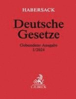 bokomslag Deutsche Gesetze Gebundene Ausgabe I/2024