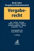 bokomslag Beck'scher Vergaberechtskommentar  Band 2: VgV, SektVO, KonzVgV, VOB/A-EU, VSVgV, VOB/A-VS, SaubFahrzeugBeschG, WRegV, VergStatVO, PreisV