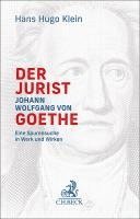 bokomslag Der Jurist Johann Wolfgang von Goethe