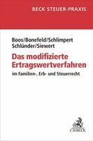 Frank Boos, Michael Bonefeld, Hans-Joachim Schlimpert, Rolf Schlünder, Stefan Siewert - Das modifizierte Ertragswertverfahren, Häftad