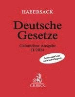 bokomslag Deutsche Gesetze Gebundene Ausgabe II/2024