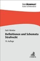Christian Fahl, Klaus Winkler - Definitionen und Schemata Strafrecht, Häftad