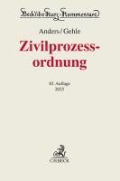 bokomslag Zivilprozessordnung. ZPO