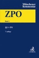 Wolfgang Krüger, Thomas Rauscher - Münchener Kommentar zur Zivilprozessordnung  Bd. 1: §§ 1-354, Inbunden