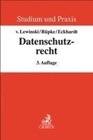 Kai Von Lewinski, Giselher Rüpke, Jens Eckhardt - Datenschutzrecht, Häftad