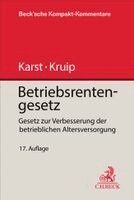 Michael Karst, Dirk Kruip, Peter Ahrend, Wolfgang Förster, Michael Karst, Theodor B. Cisch - Betriebsrentengesetz. BetrAVG, Inbunden
