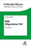Helmut Köhler - BGB Allgemeiner Teil, Häftad