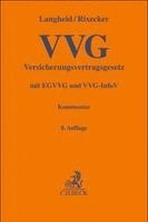 Theo Langheid, Roland Rixecker, Jens Gal, Joachim Grote, Jens Muschner - Versicherungsvertragsgesetz. VVG, Inbunden