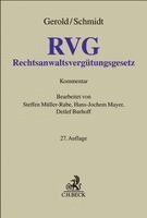 Wilhelm Gerold, Herbert Schmidt - Rechtsanwaltsvergütungsgesetz. RVG, Inbunden