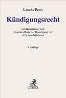 Rüdiger Linck, Ulrich Preis, Reiner Ascheid, Ingrid Schmidt - Kündigungsrecht, Inbunden