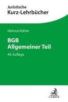 bokomslag BGB Allgemeiner Teil