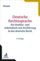 Heike Simon - Deutsche Rechtssprache, Häftad