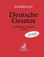 bokomslag Deutsche Gesetze Gebundene Ausgabe I/2025