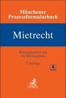 Münchener Prozessformularbuch Bd. 1: Mietrecht