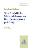 Stefan Tetenberg, Meike Lafleur, Günther Schmitz - Strafrechtliche Musterklausuren für die Assessorprüfung, Häftad