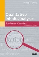 Philipp Mayring - Qualitative Inhaltsanalyse, Häftad