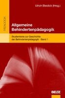 Ulrich Bleidick - Allgemeine Behindertenpädagogik, Häftad