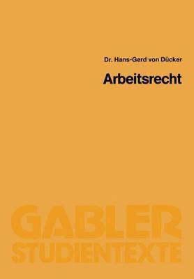 Hans-Gerd von Dücker - Arbeitsrecht, Häftad. Tillgänglighet: Lägg i varukorg