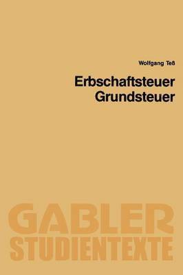 bokomslag Erbschaftsteuer, Grundsteuer