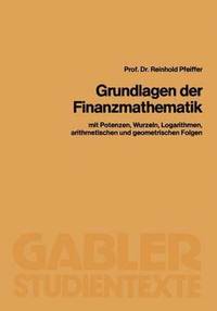 bokomslag Grundlagen der Finanzmathematik