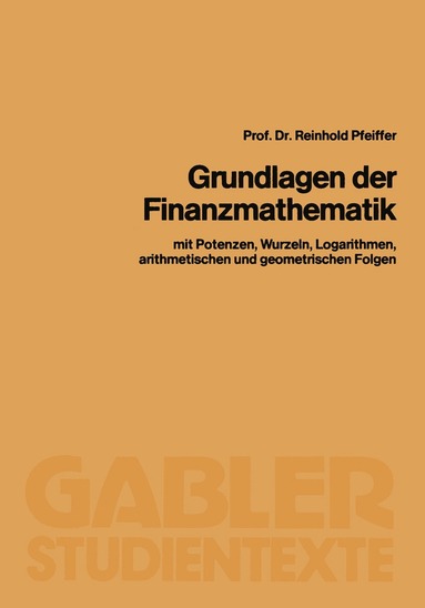 bokomslag Grundlagen der Finanzmathematik