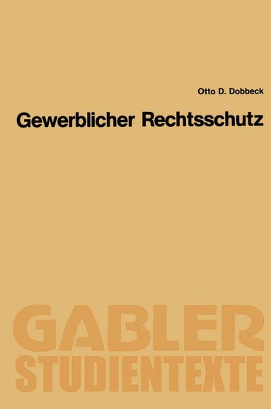 bokomslag Gewerblicher Rechtsschutz