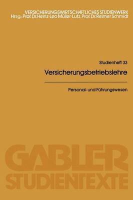 bokomslag Personal- und Fhrungswesen