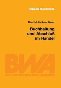 bokomslag Buchhaltung und Abschluß im Handel
