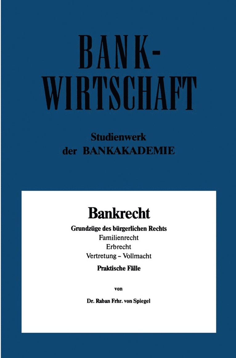 Bankrecht