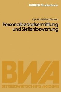 bokomslag Personalbedarfsermittlung und Stellenbewertung