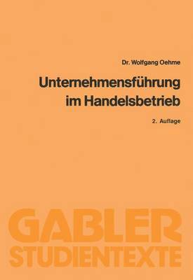 bokomslag Unternehmensfhrung im Handelsbetrieb