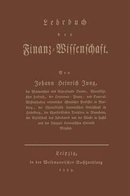 bokomslag Lehrbuch der Finanz-Wissenschaft