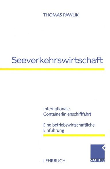 bokomslag Seeverkehrswirtschaft