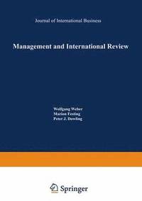 bokomslag Management and International Review