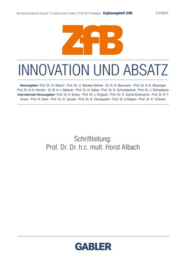 Horst Albach - Innovation und Absatz, Häftad