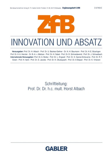 bokomslag Innovation und Absatz