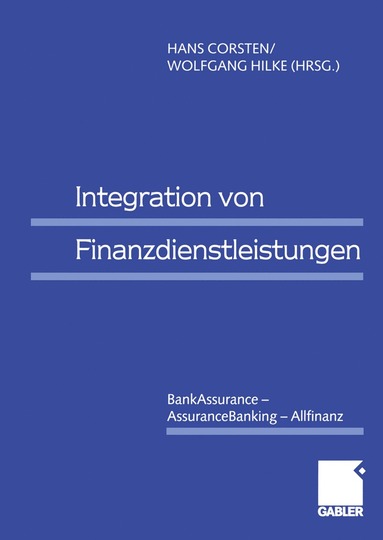 bokomslag Integration von Finanzdienstleistungen