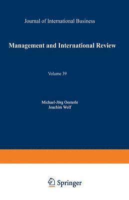 bokomslag Management International Review