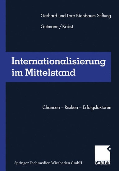 bokomslag Internationalisierung im Mittelstand