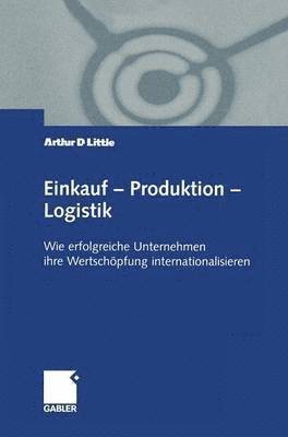 bokomslag Einkauf  Produktion  Logistik