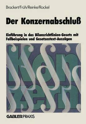 bokomslag Der Konzernabschluß