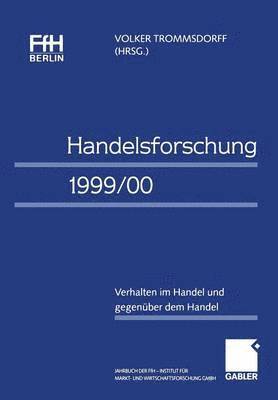 bokomslag Handelsforschung 1999/00