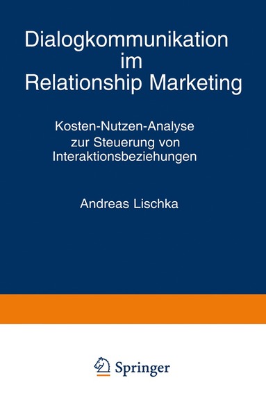 bokomslag Dialogkommunikation im Relationship Marketing