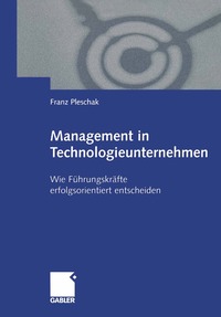 bokomslag Management in Technologieunternehmen