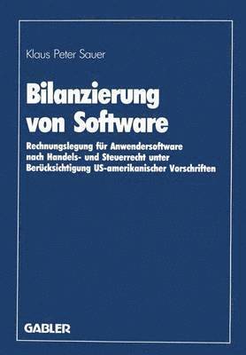 bokomslag Bilanzierung von Software