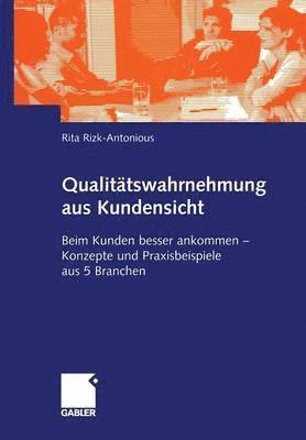 bokomslag Qualittswahrnehmung aus Kundensicht