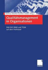 bokomslag Qualittsmanagement in Organisationen