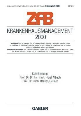 bokomslag Krankenhausmanagement 2000