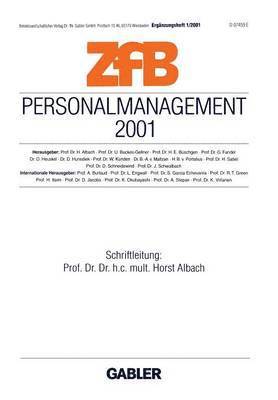 Horst Albach, Horst Albach - Personalmanagement 2001, Häftad