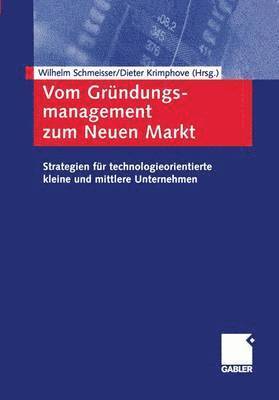 bokomslag Vom Grndungsmanagement zum Neuen Markt